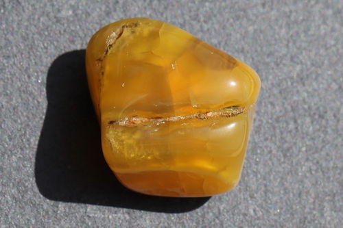 Honig Opal Trommelstein P03-