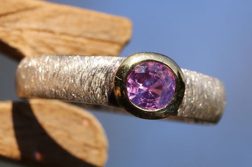Pink Saphir Ring 02