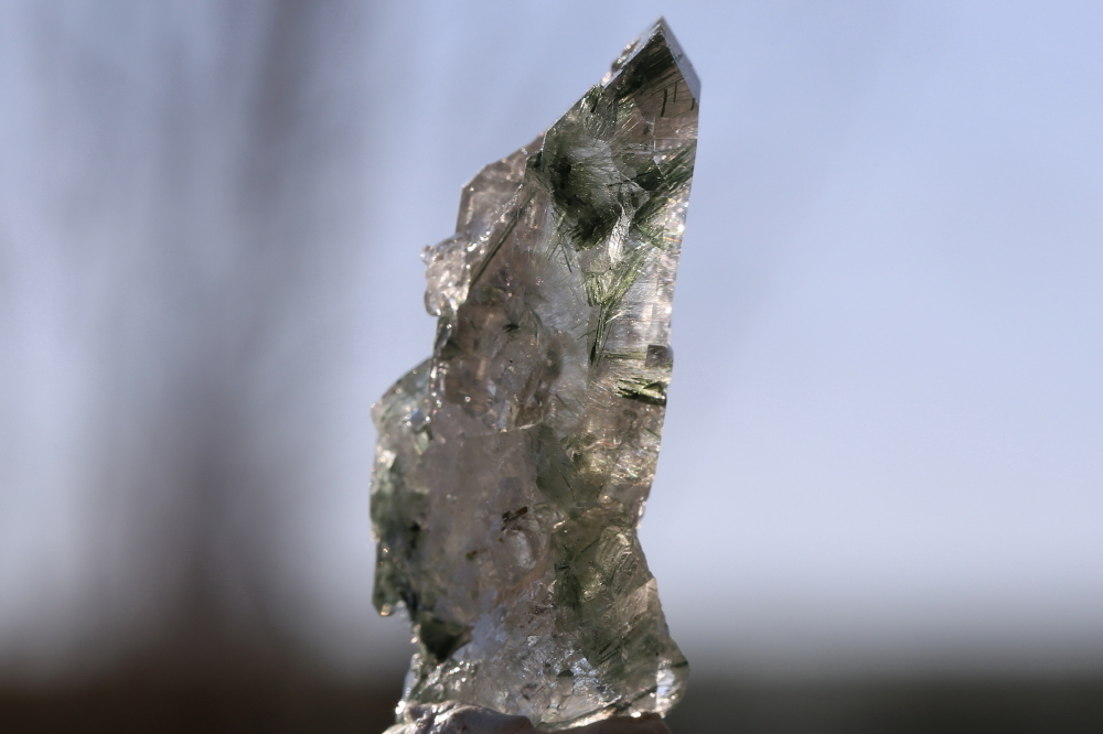 Aktinolithquarz Kristall
