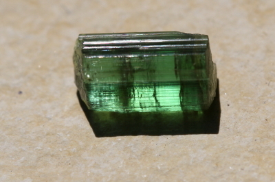 Grüner Turmalin Kristall
